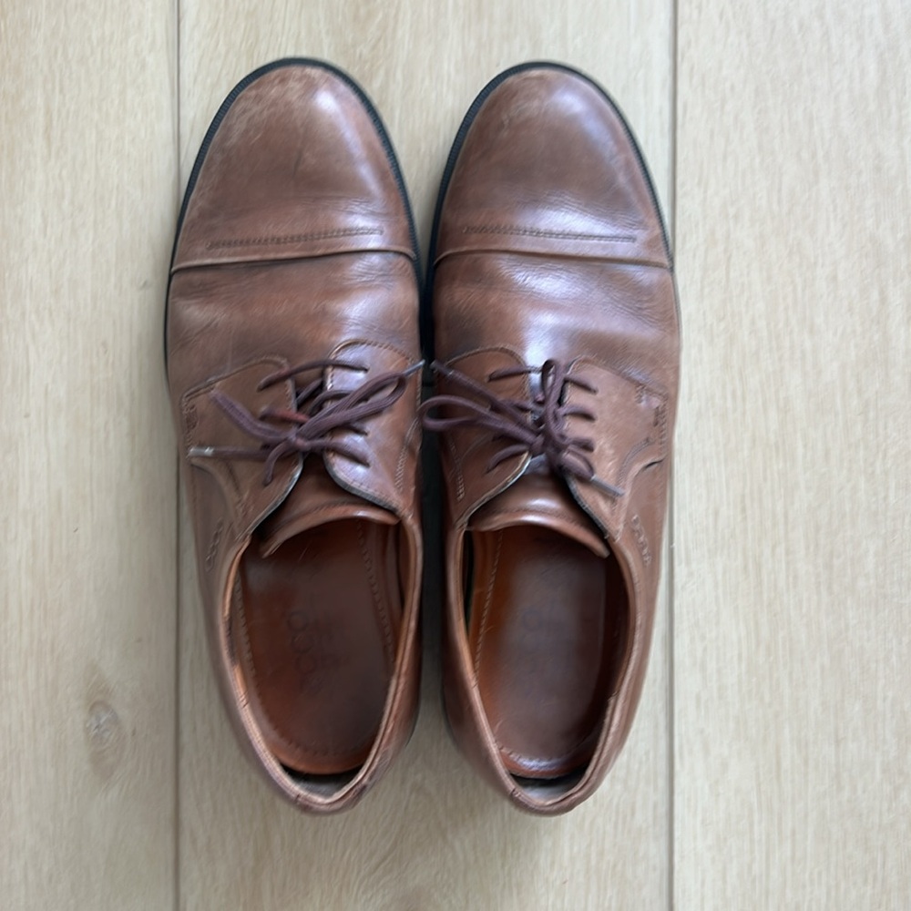 🤎Ecco—Citytray Cap Toe Derby (Men’s Size 45EU 11-11.5US)🤎 - Picture 3 of 6